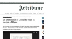 artribune magazine article cover